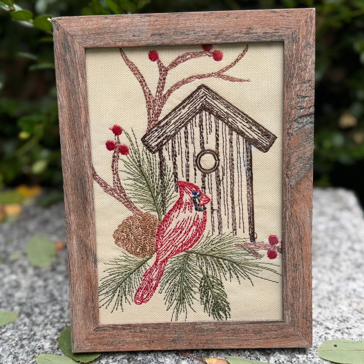 Embroidered Frames